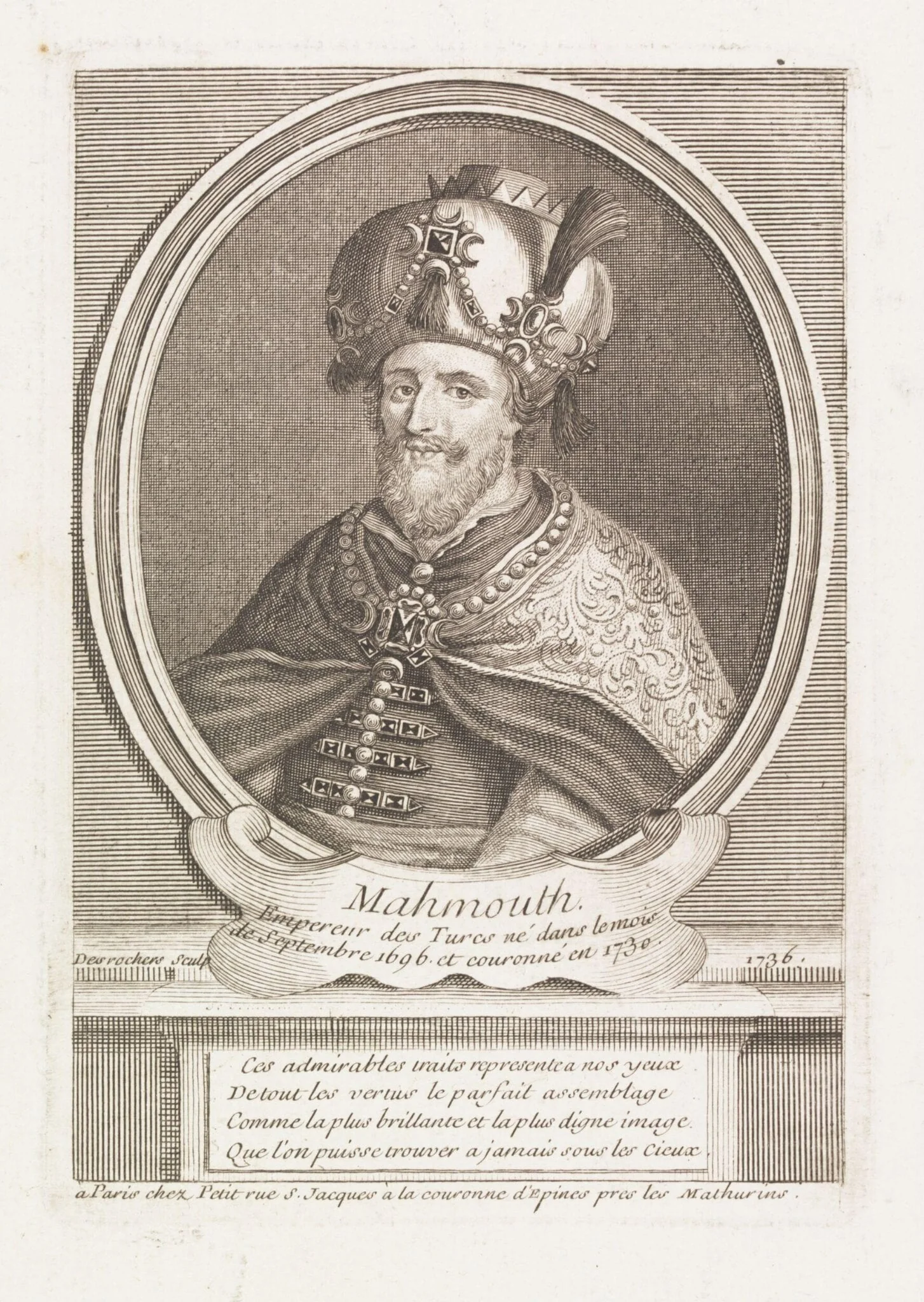 Turkish sultans, sultanas and other historical figures, detail