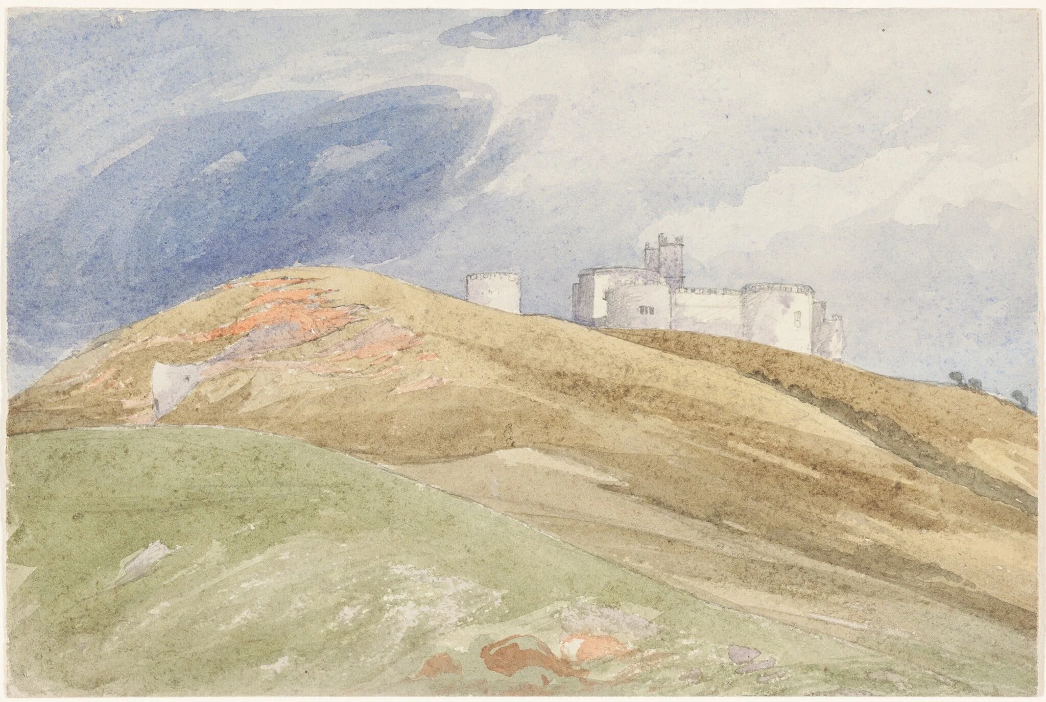Castle on a Hill, detail