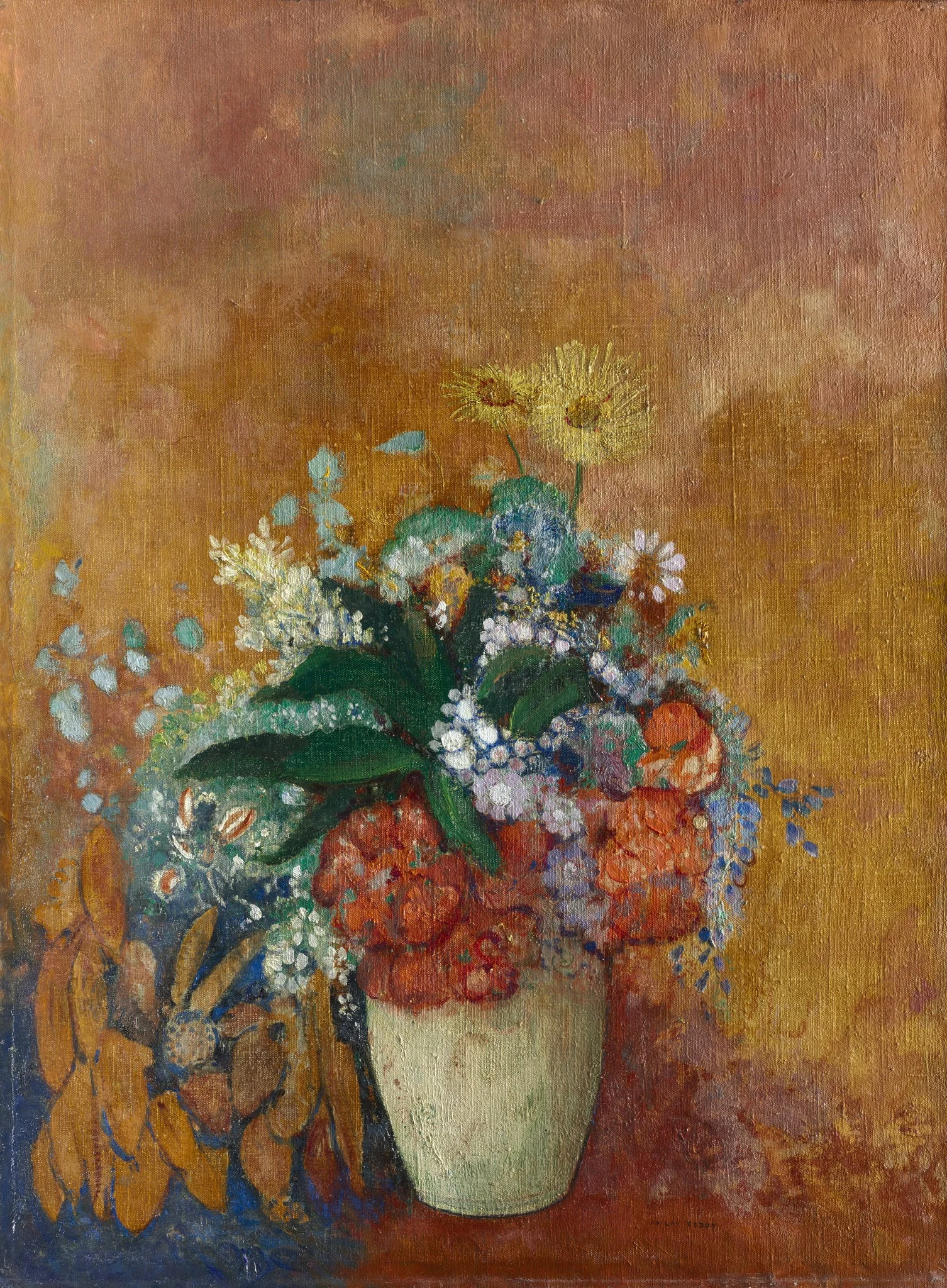 Vase of Flowers, detail