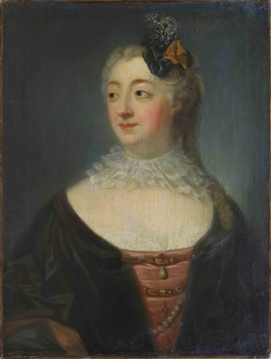 Portret de femeie, detail