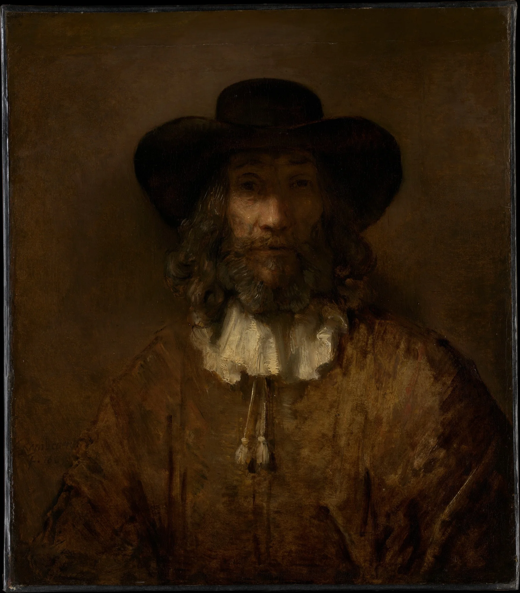 Man with a Beard, detail