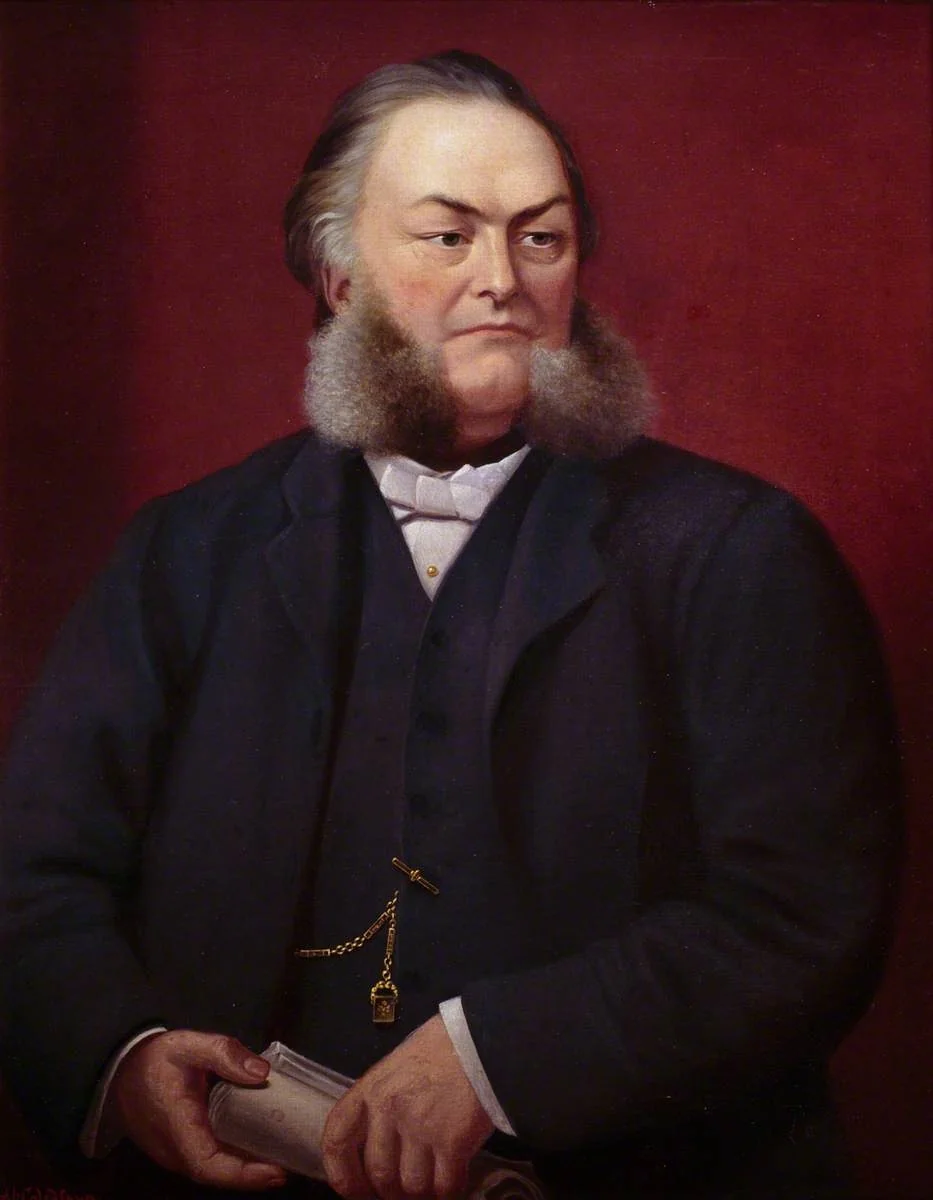 Reverend Herber Evans (1836–1896), DD, detail
