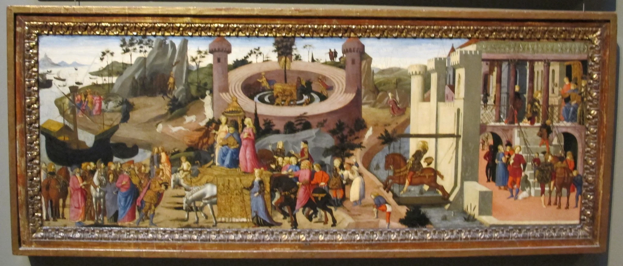 scene con storie degli argonauti, detail