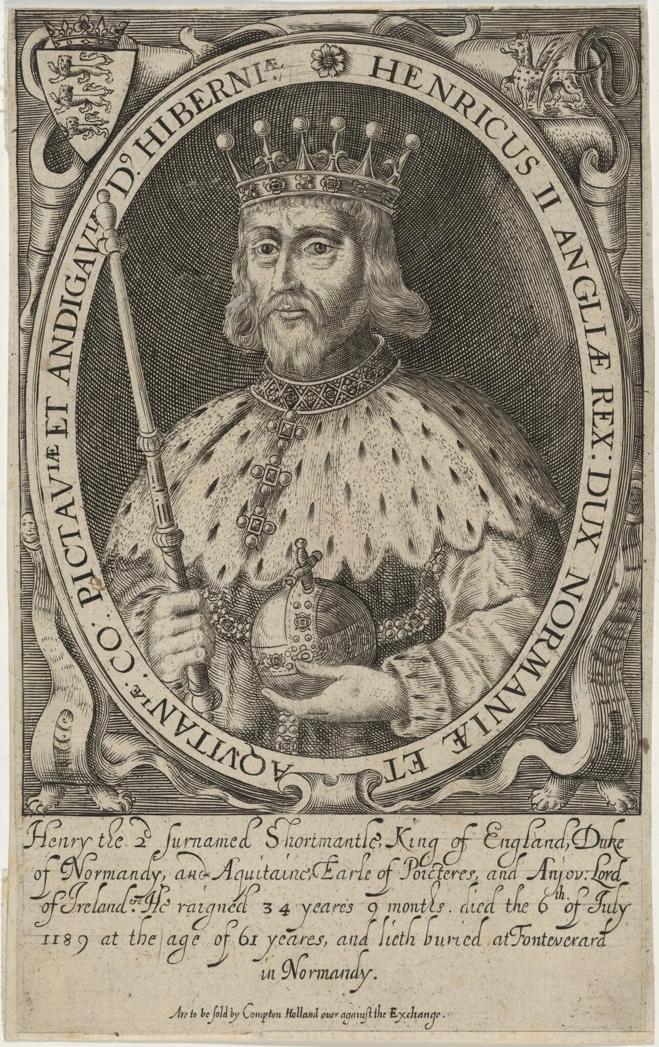 Henry II of England, detail