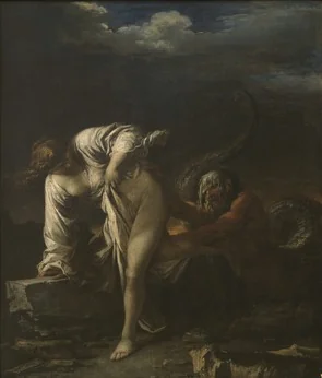 Glaucus and Scylla, detail