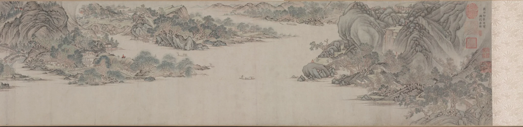Greeting the Spring, detail