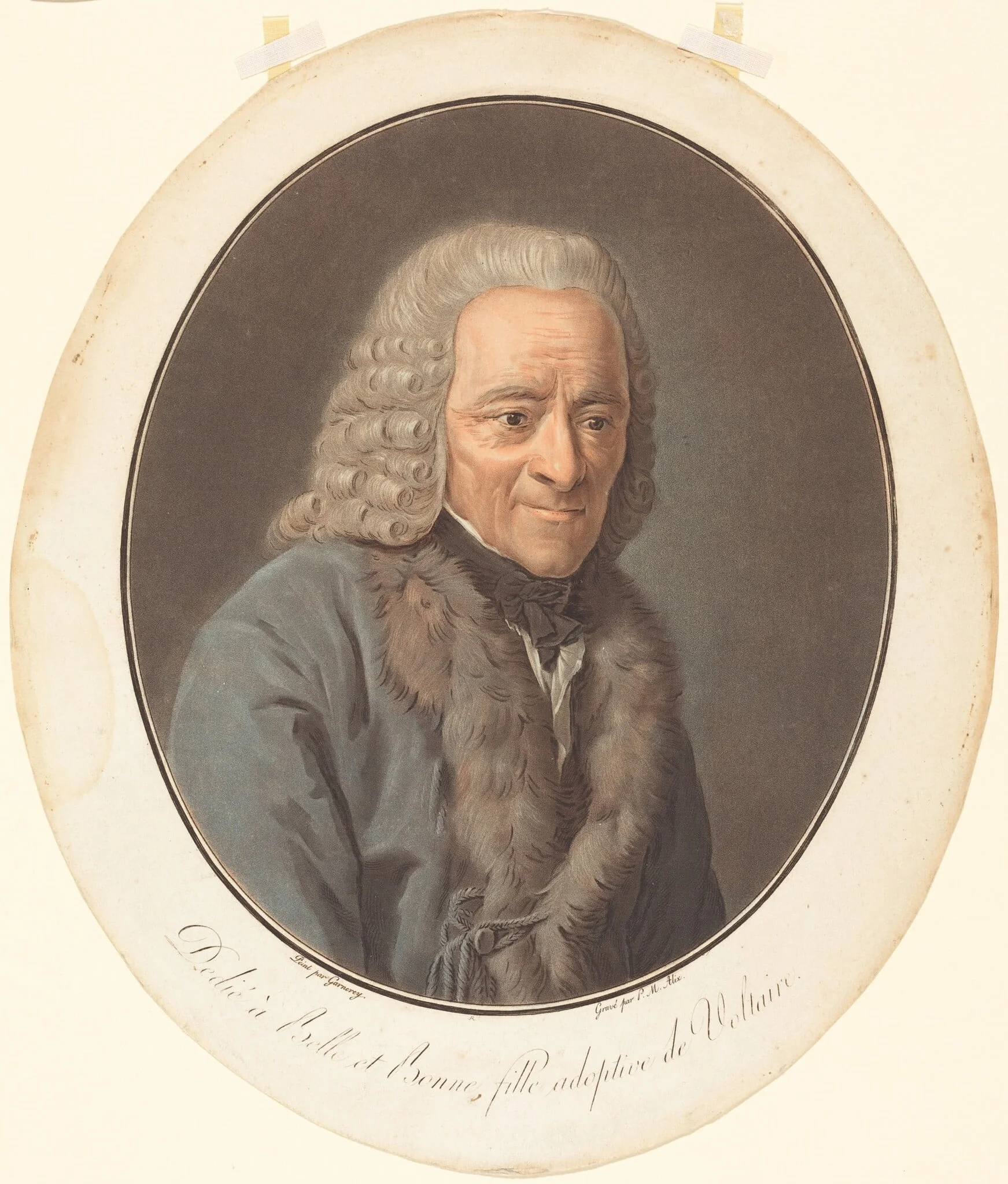 Voltaire, detail