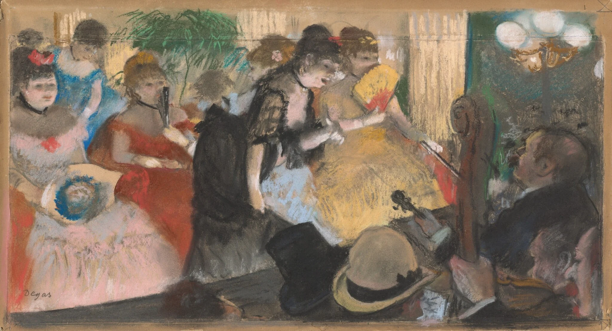 Café-Concert, detail