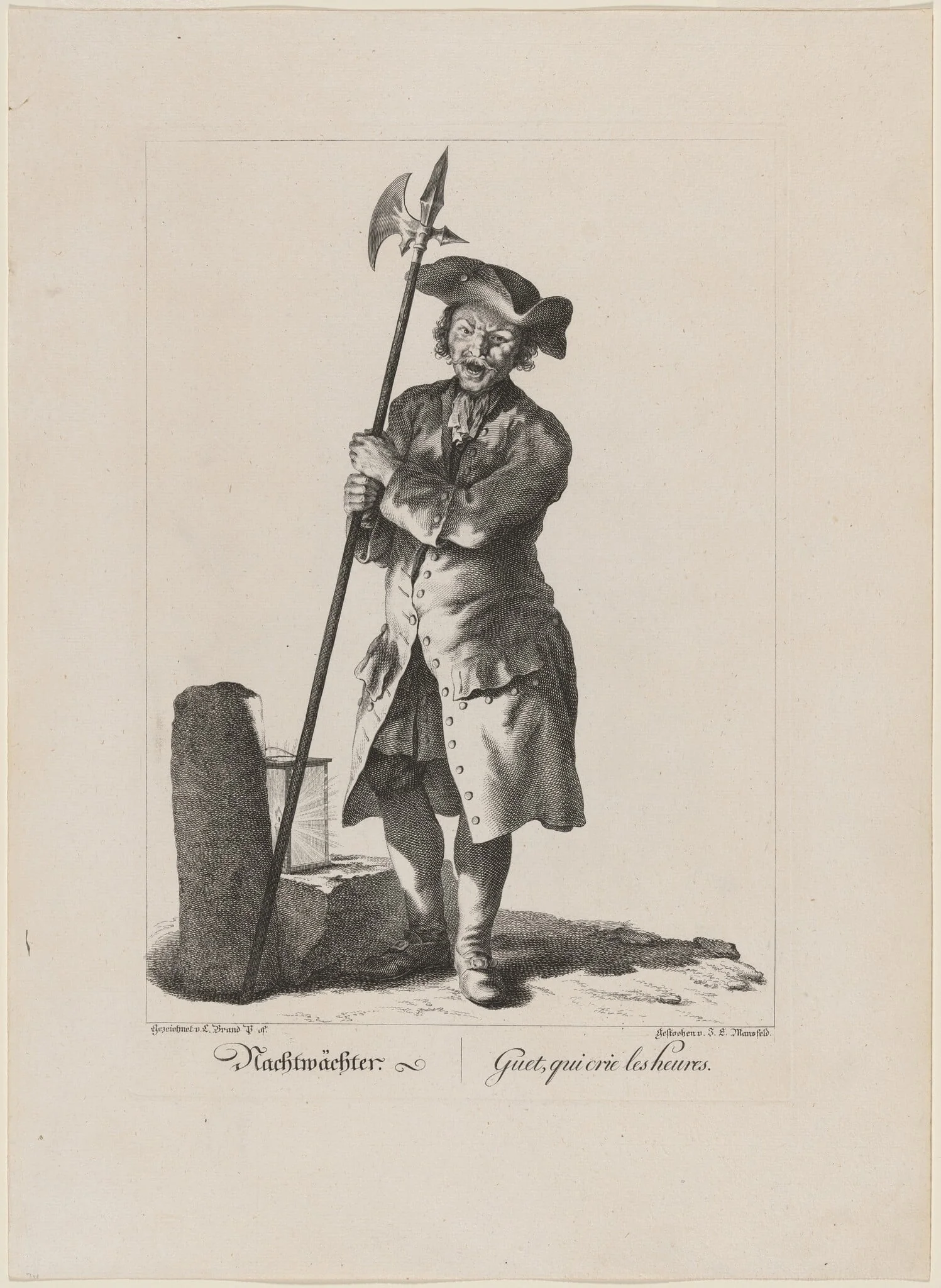 Nachtwächter (Night Watchman), detail