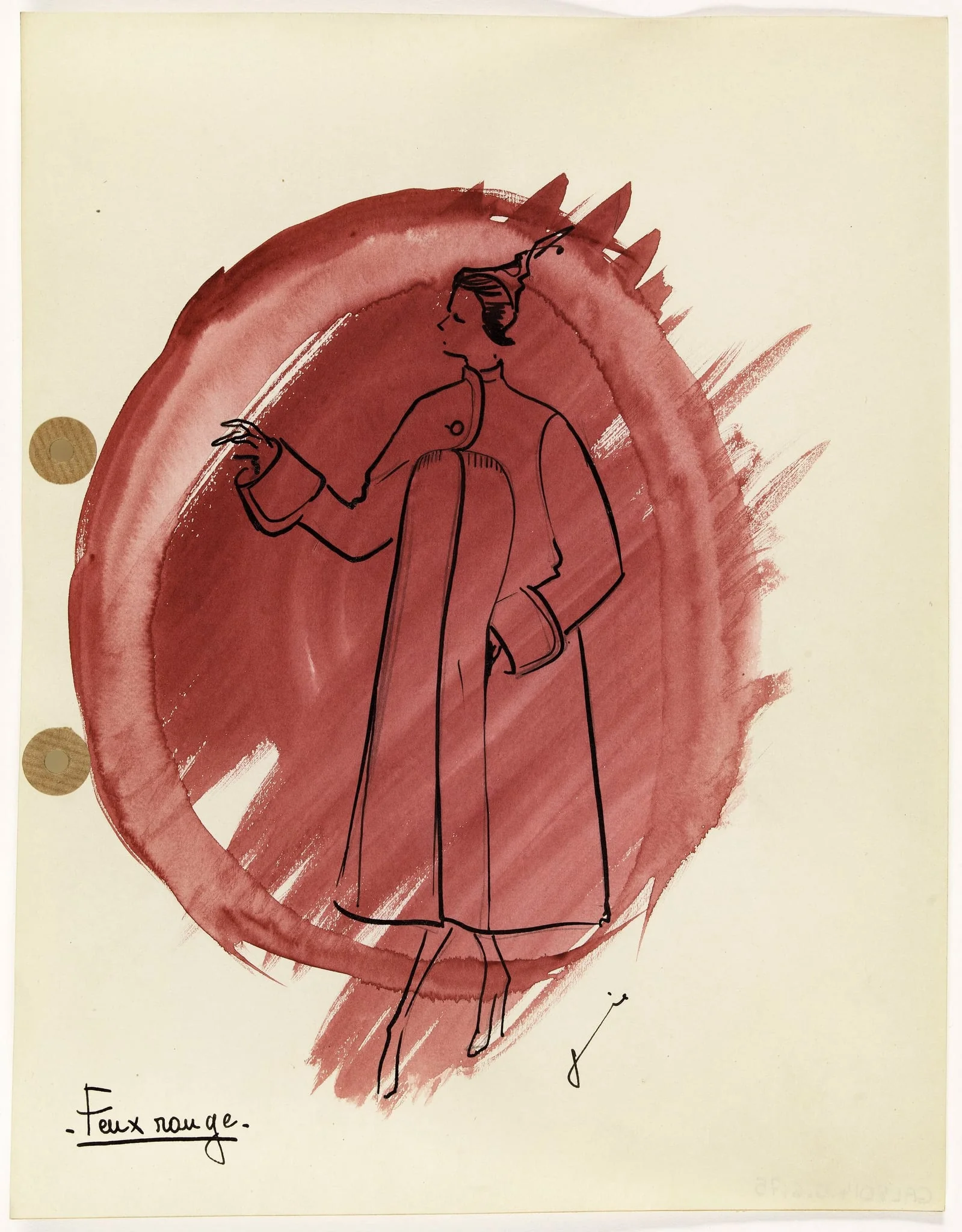 'Feux rouge', detail