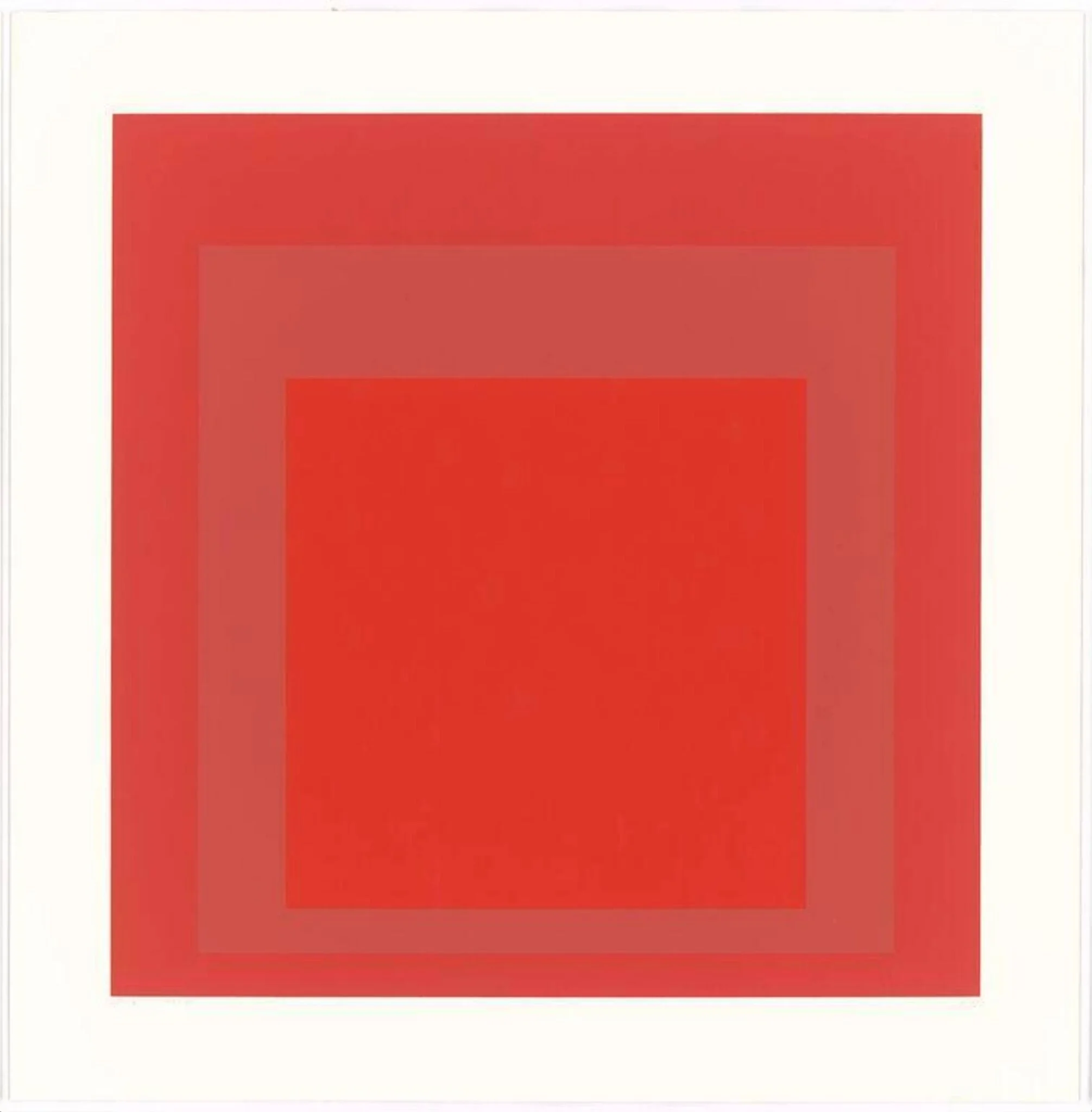 'Homage to the Square V, detail