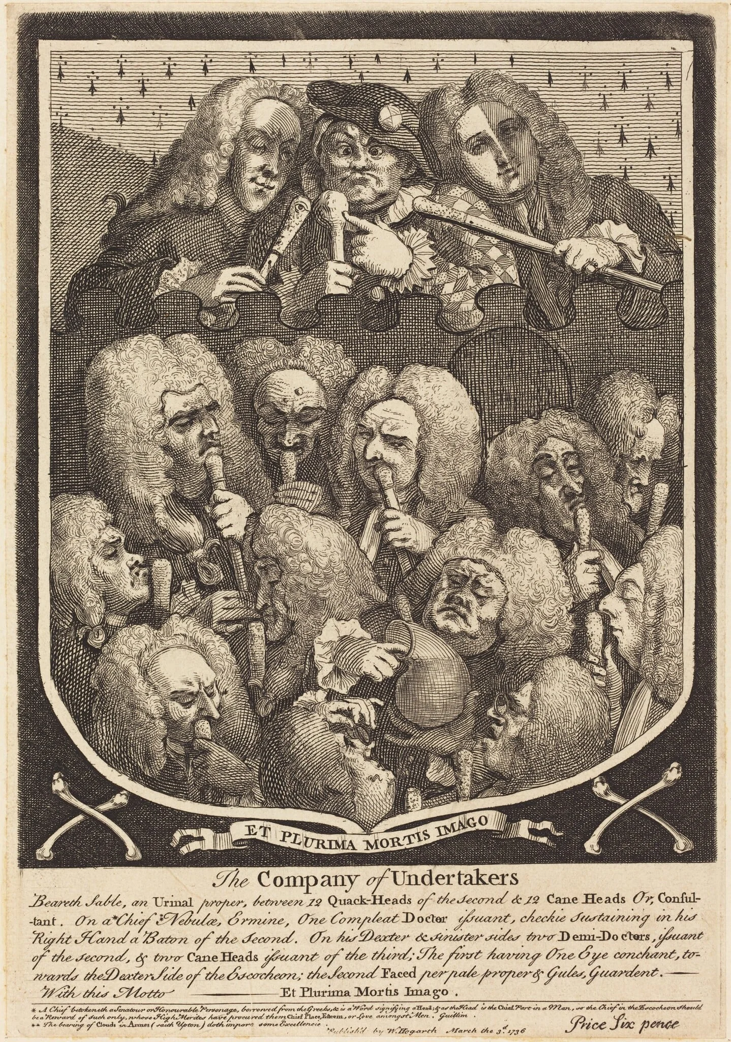 The Company of Undertakers, detail