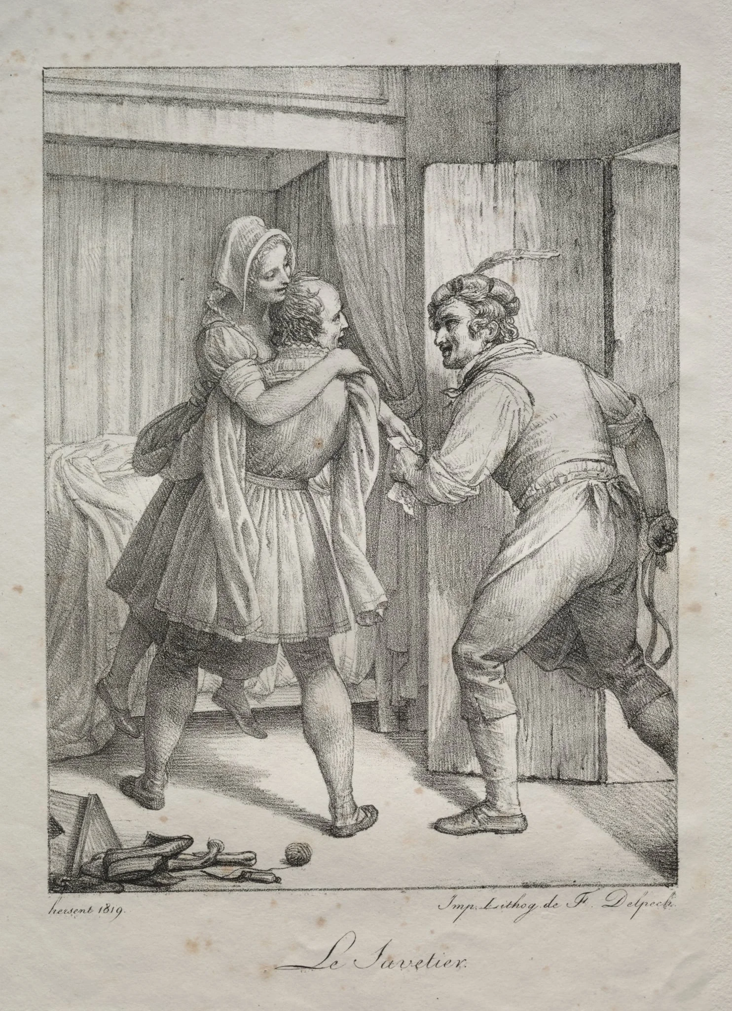 The Cobbler, detail