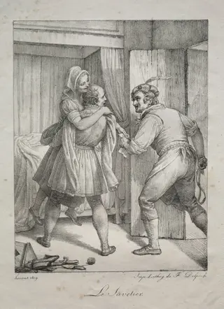 The Cobbler, by Louis Hersent, 1820