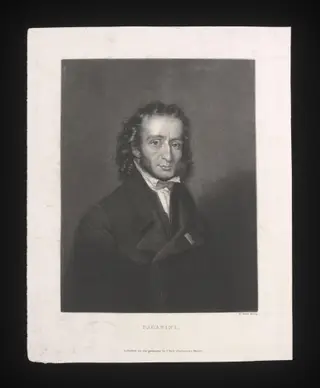 Paganini, by Henry Edward Dawe, 1850