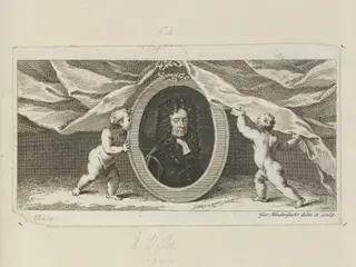 Edmund Waller, by Gerard Vandergucht, 1732