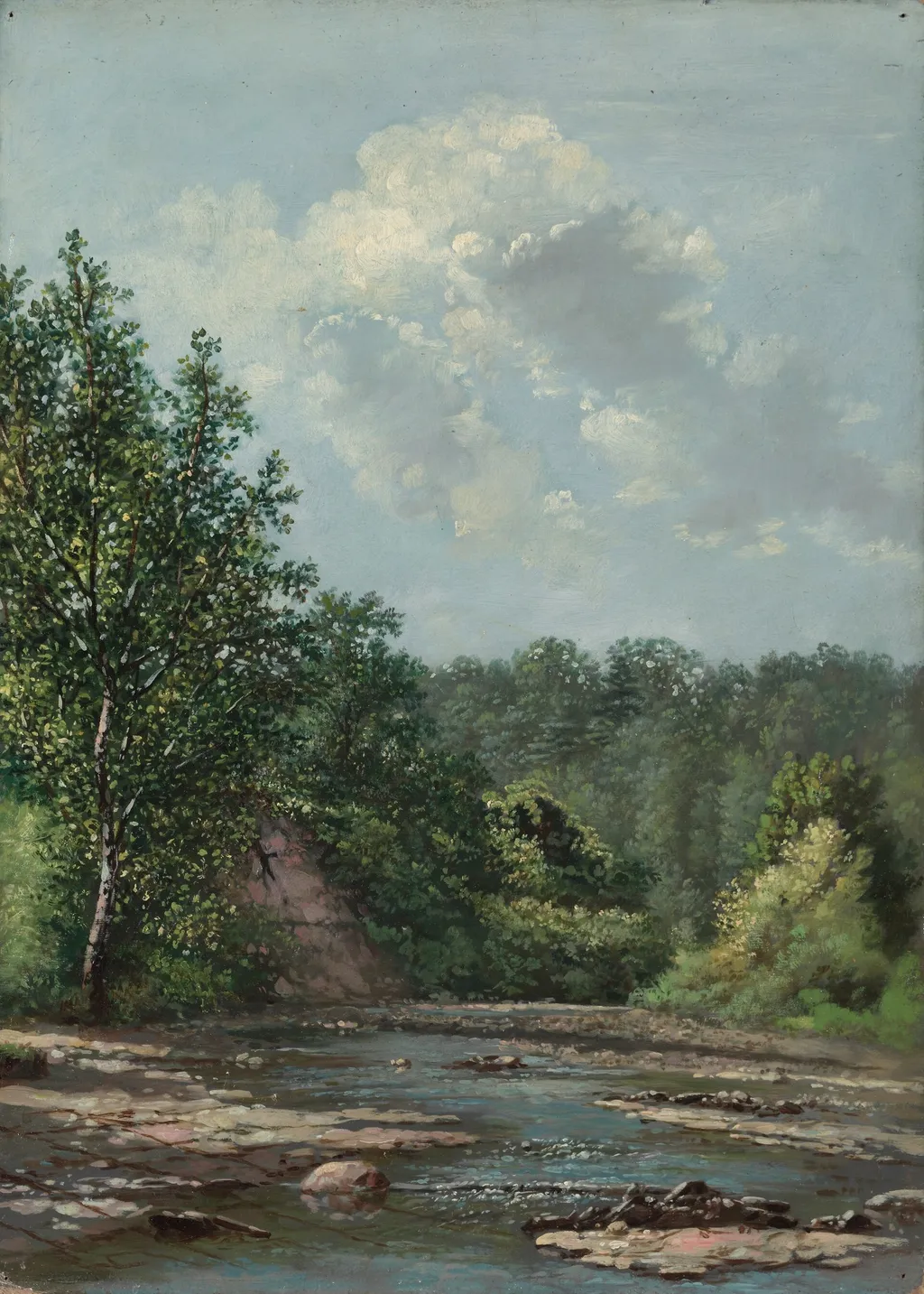 Landscape near Painesville, by Allen Smith, Jr., oil