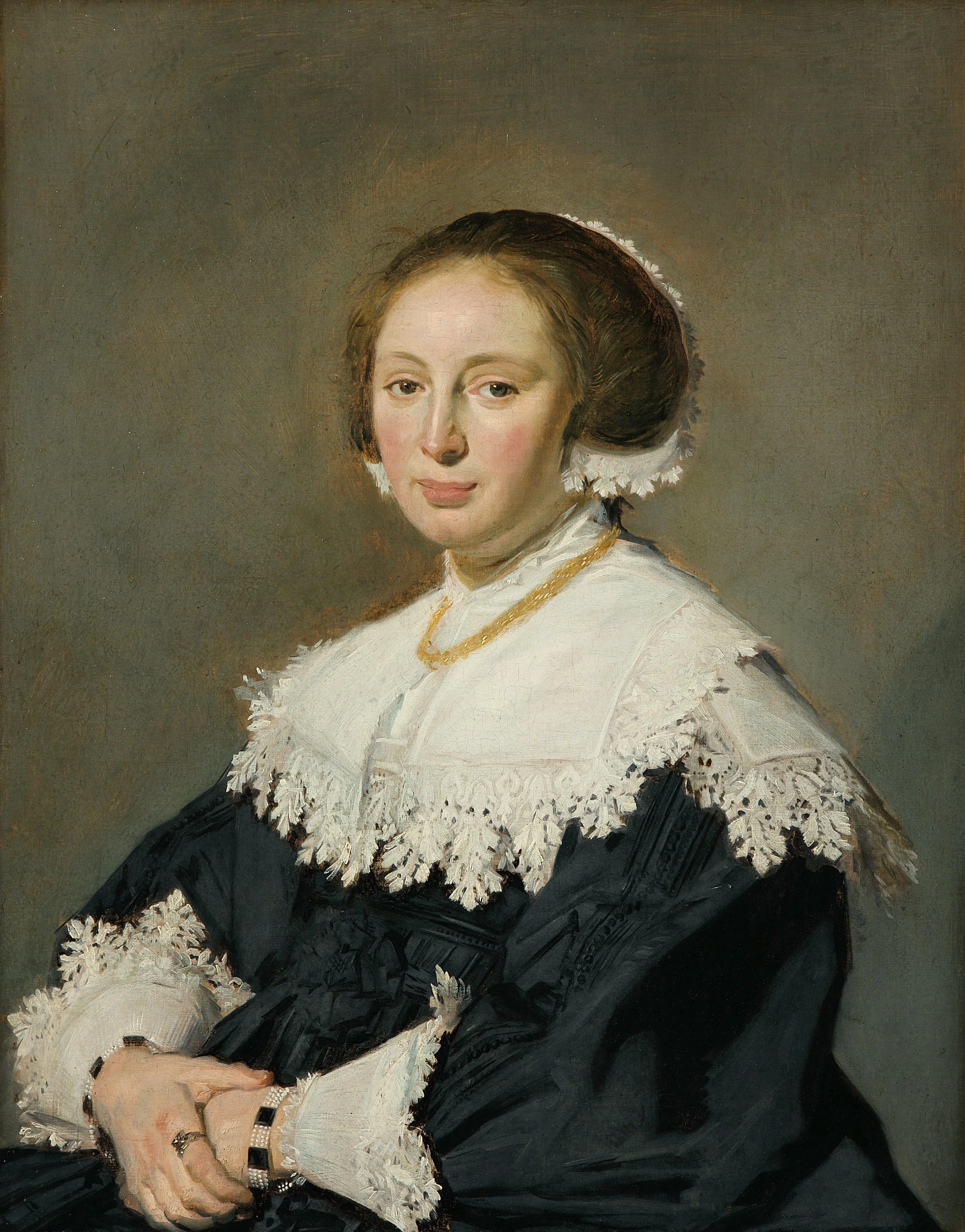 Portrait of a Woman, detail