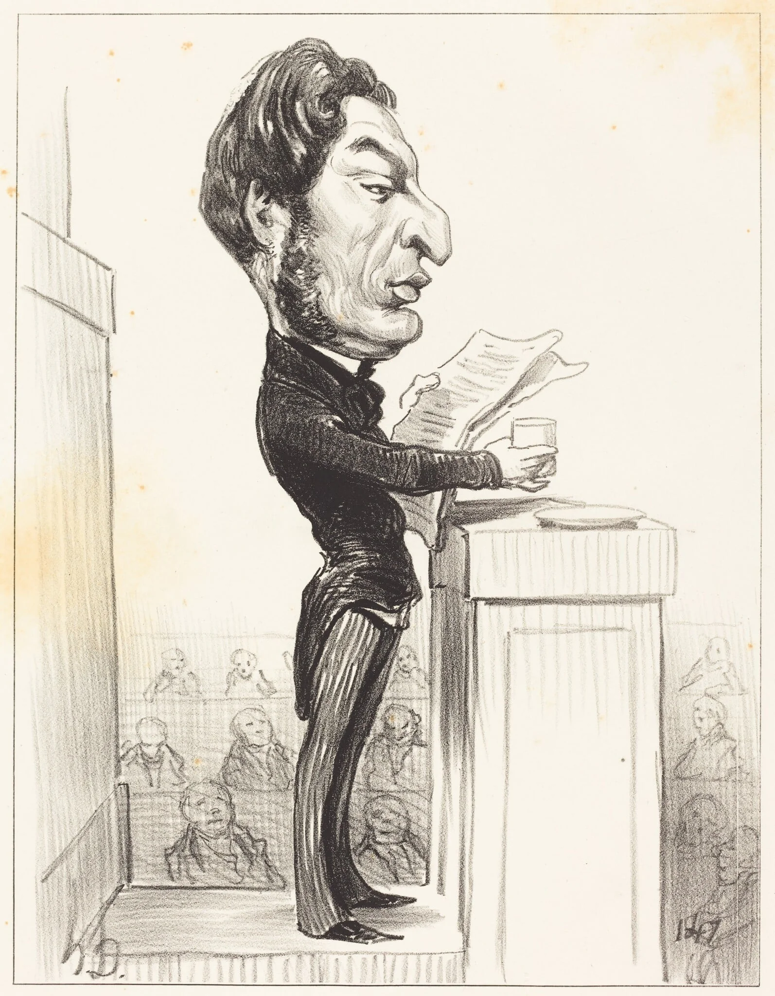 Eugène Rouher, detail