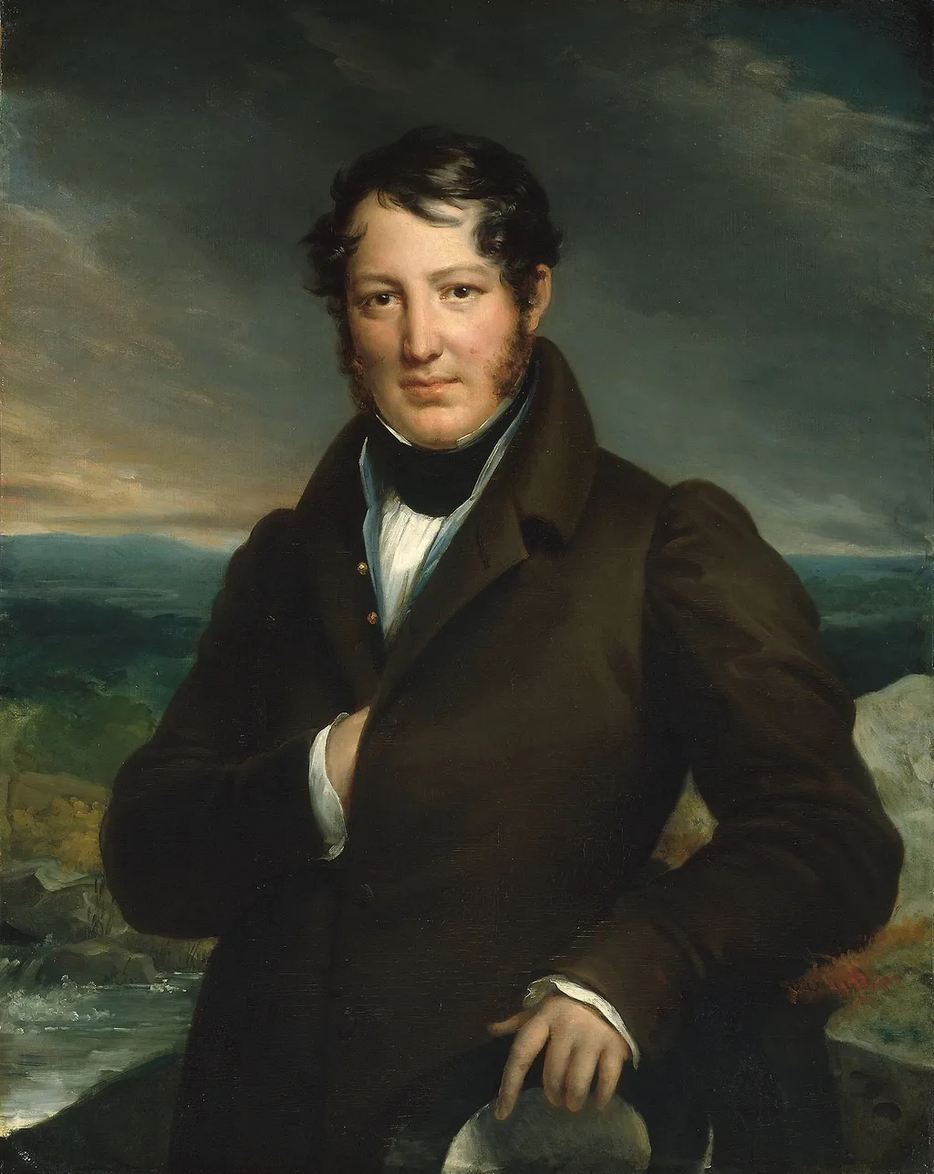 Monsieur Tortoni, by François Gérard, oil, 1820