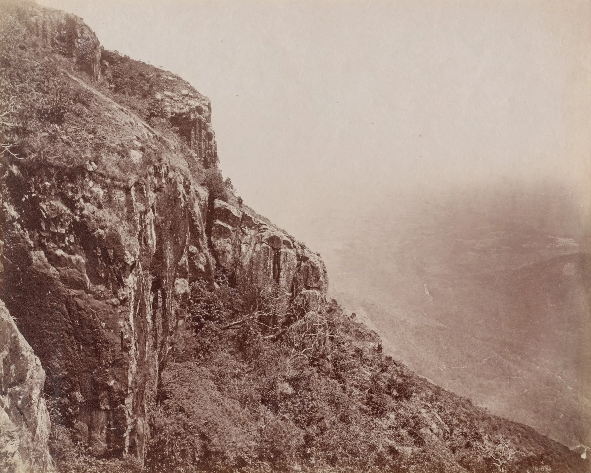 Cliffside, India, detail