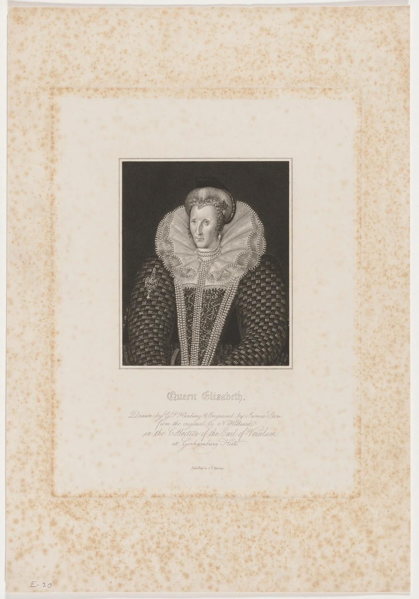 Queen Elizabeth, detail