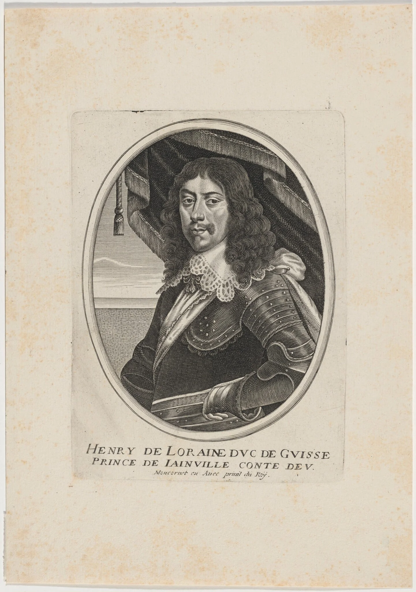 Henry de Lorraine, Fifth Duc de Guise, detail