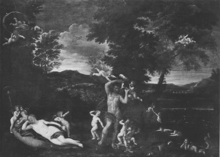 Venus, von Mars belauscht, detail