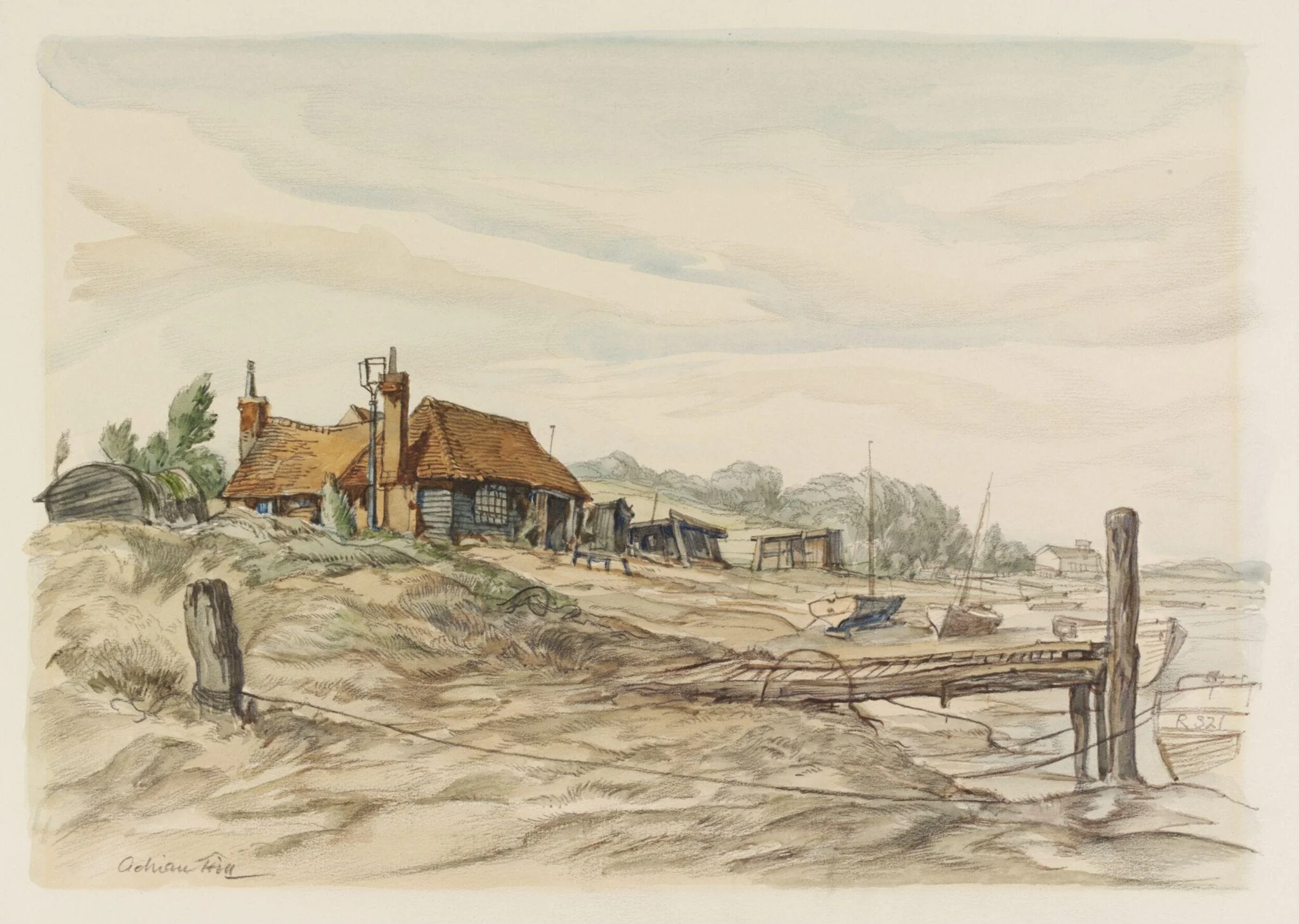 The Strand, Rye, detail