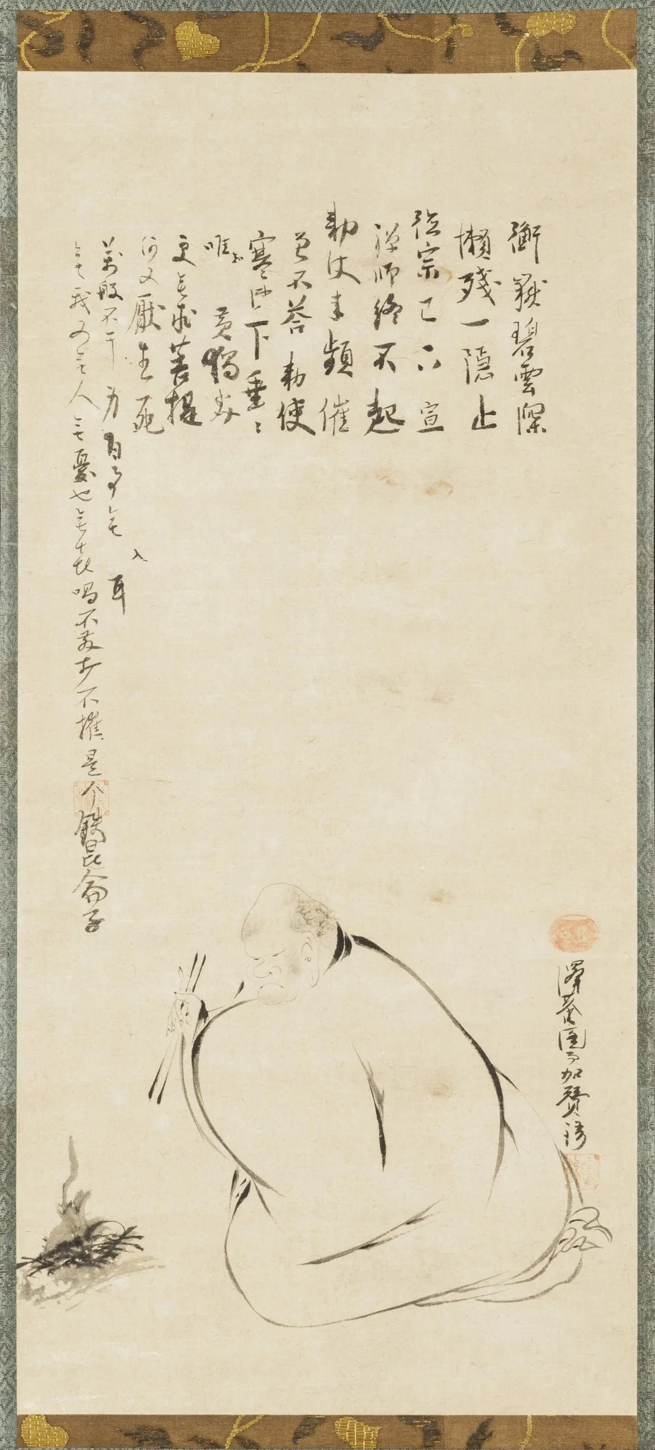 Monk Raisan, detail