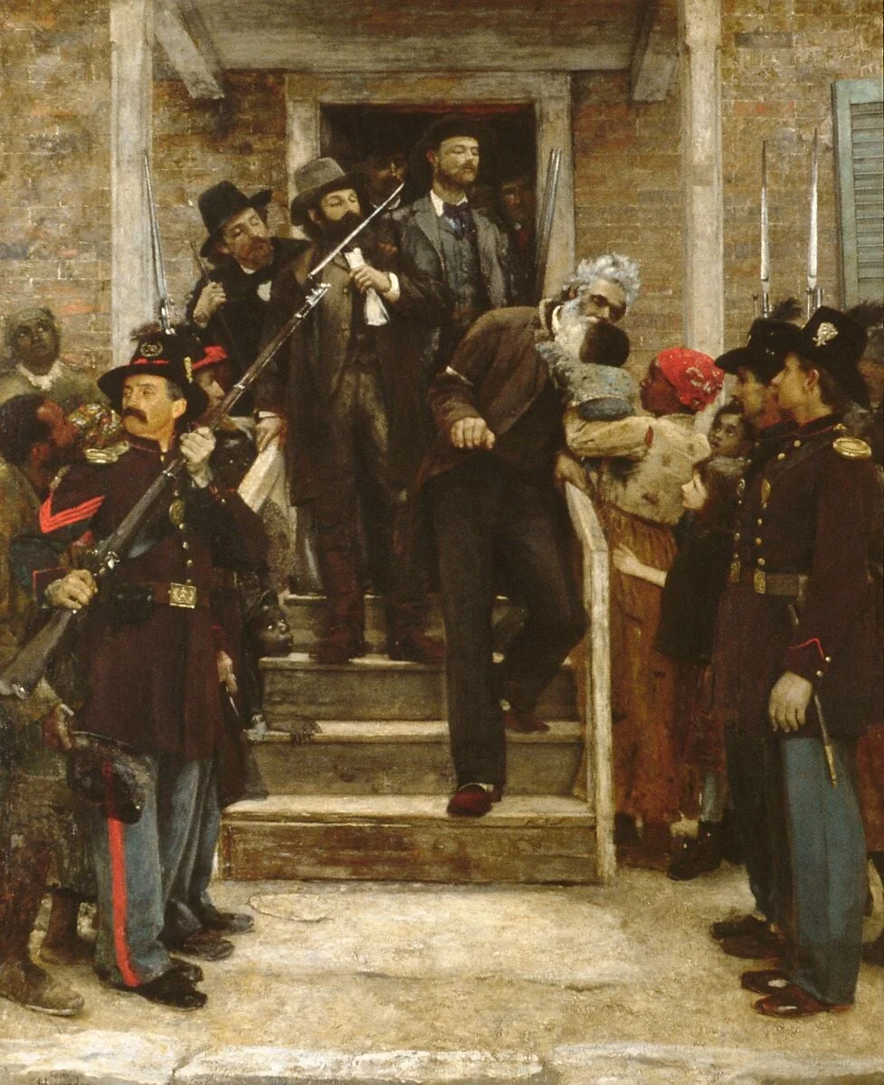 The Last Moments of John Brown, detail