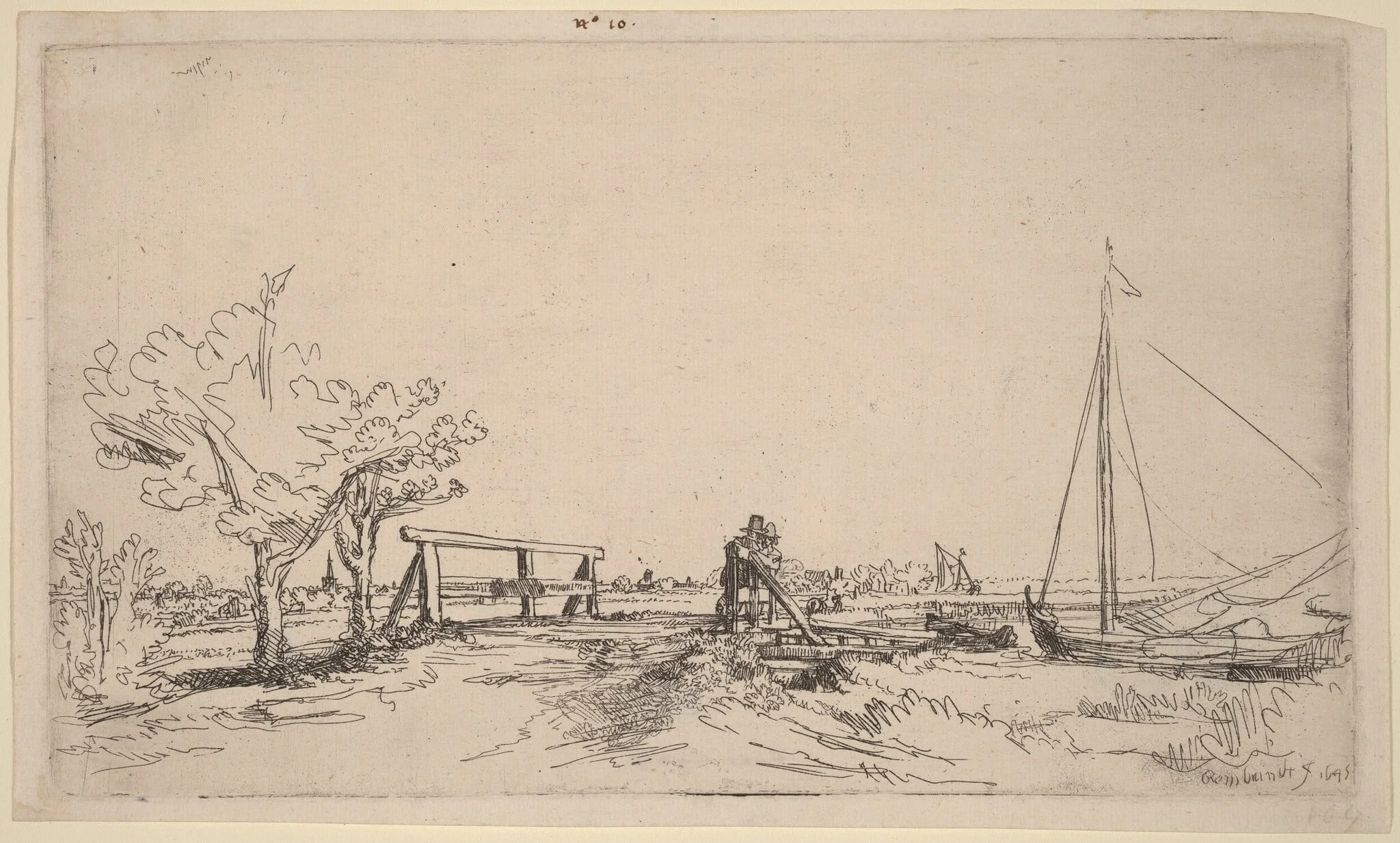 Six's Bridge, detail