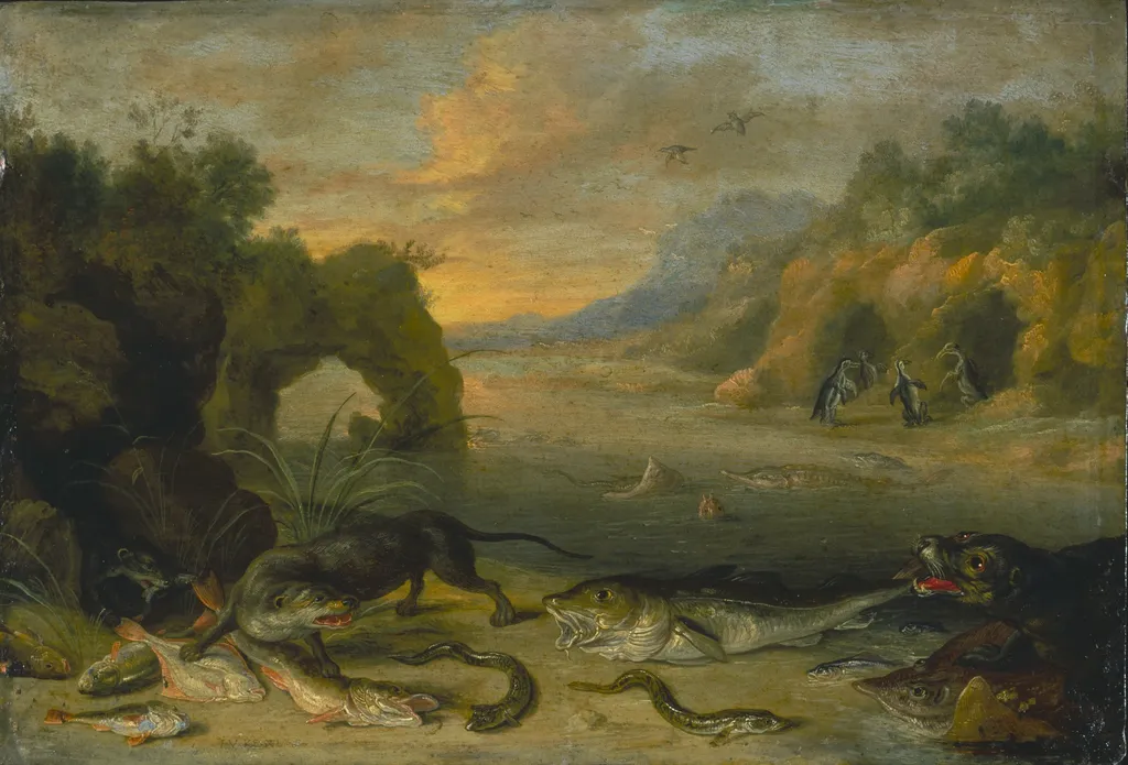 Water, by Jan van Kessel the Elder, unspecified, 1660