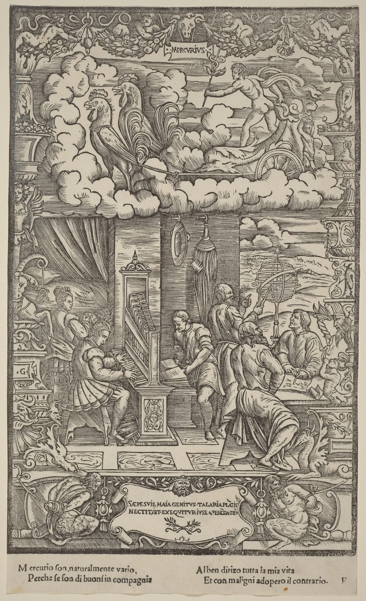 Mercury, detail