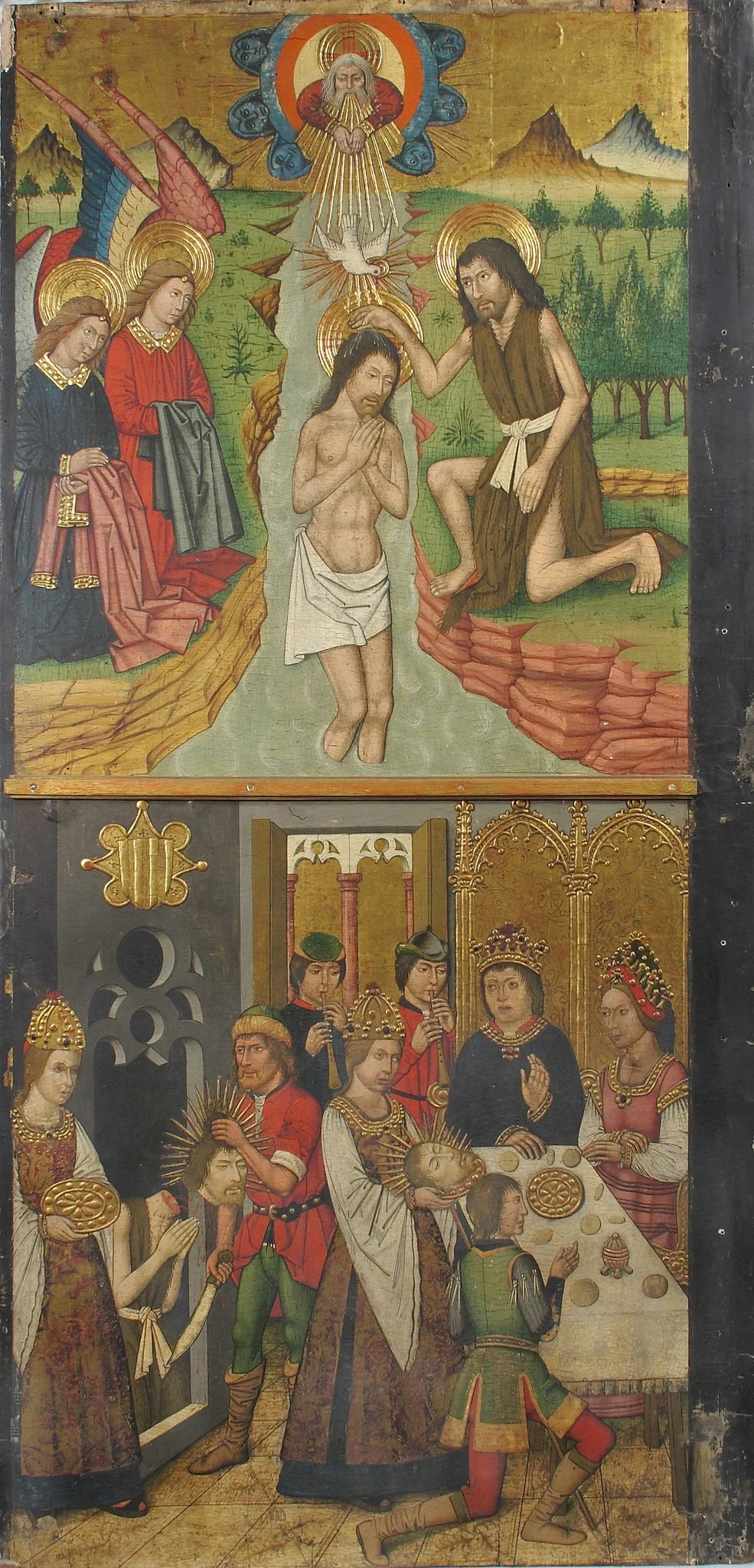 Panel from Saint John Retable, detail