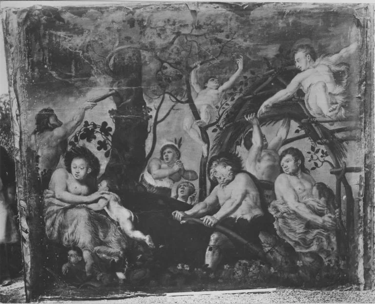 Das harte Leben der Menschen nach dem Goldenene Zeitalter, detail