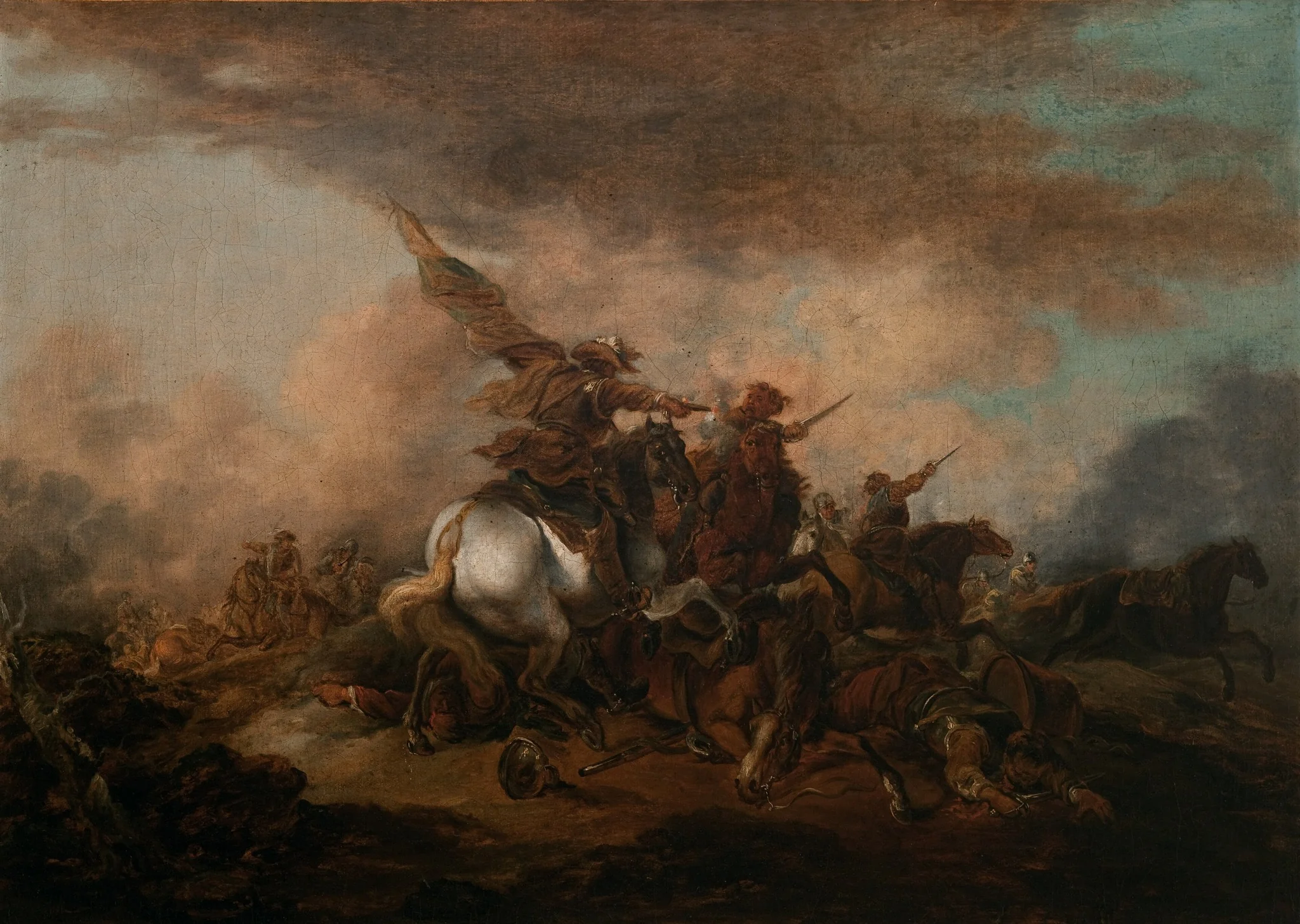 Battle Scene, detail