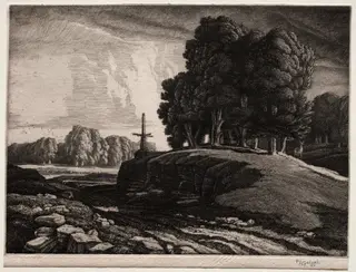 The Cross Hands, by Frederick Landseer Maur Griggs, 1933
