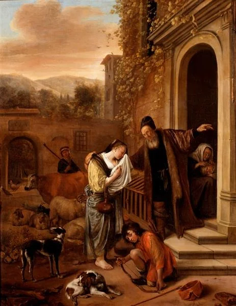 Dismissal of Hagar, detail