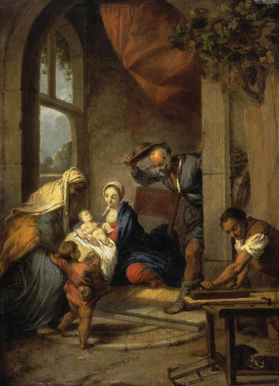 Holy Family, detail
