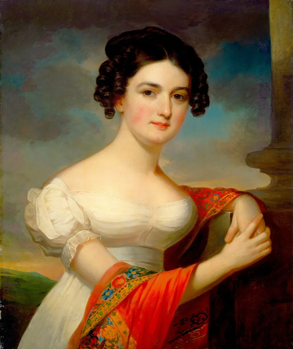 Julianna Hazlehurst, by Jacob Eichholtz, oil, 1820