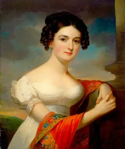 Julianna Hazlehurst, by Jacob Eichholtz, oil, 1820