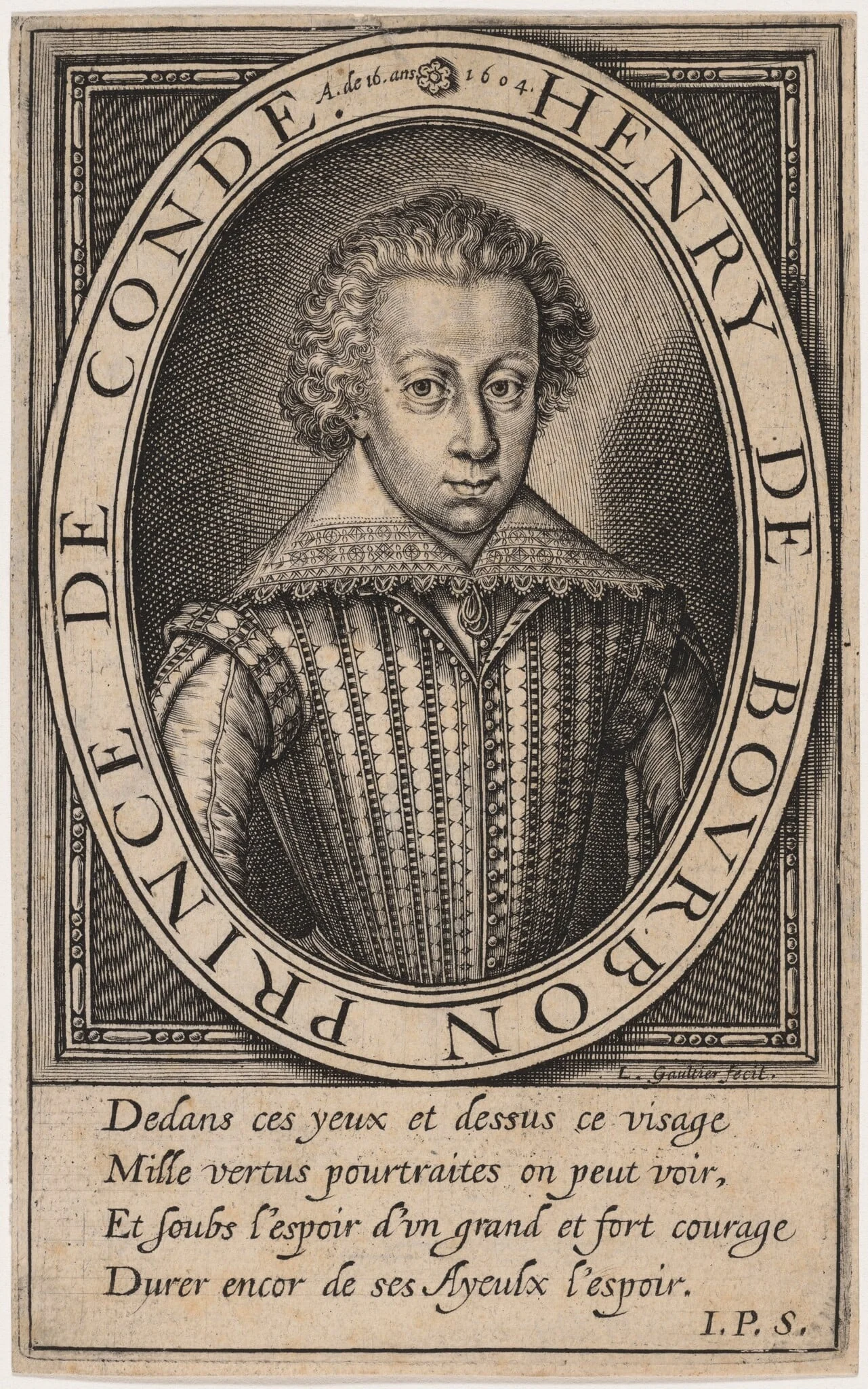 Henry II de Bourbon, Prince de Conde, detail