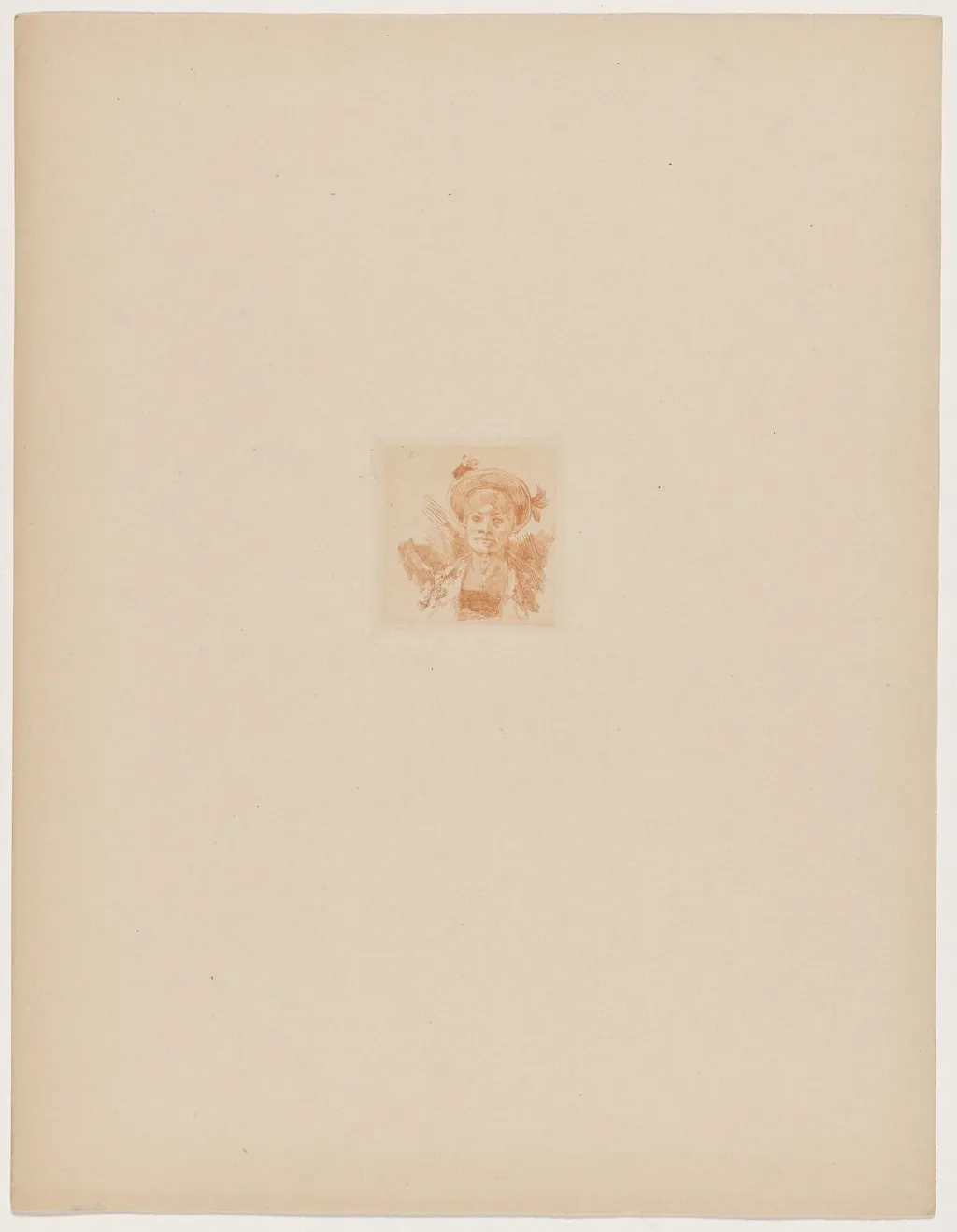 Tesson humain (Human Fragment), by Félicien Rops, ink, 1895