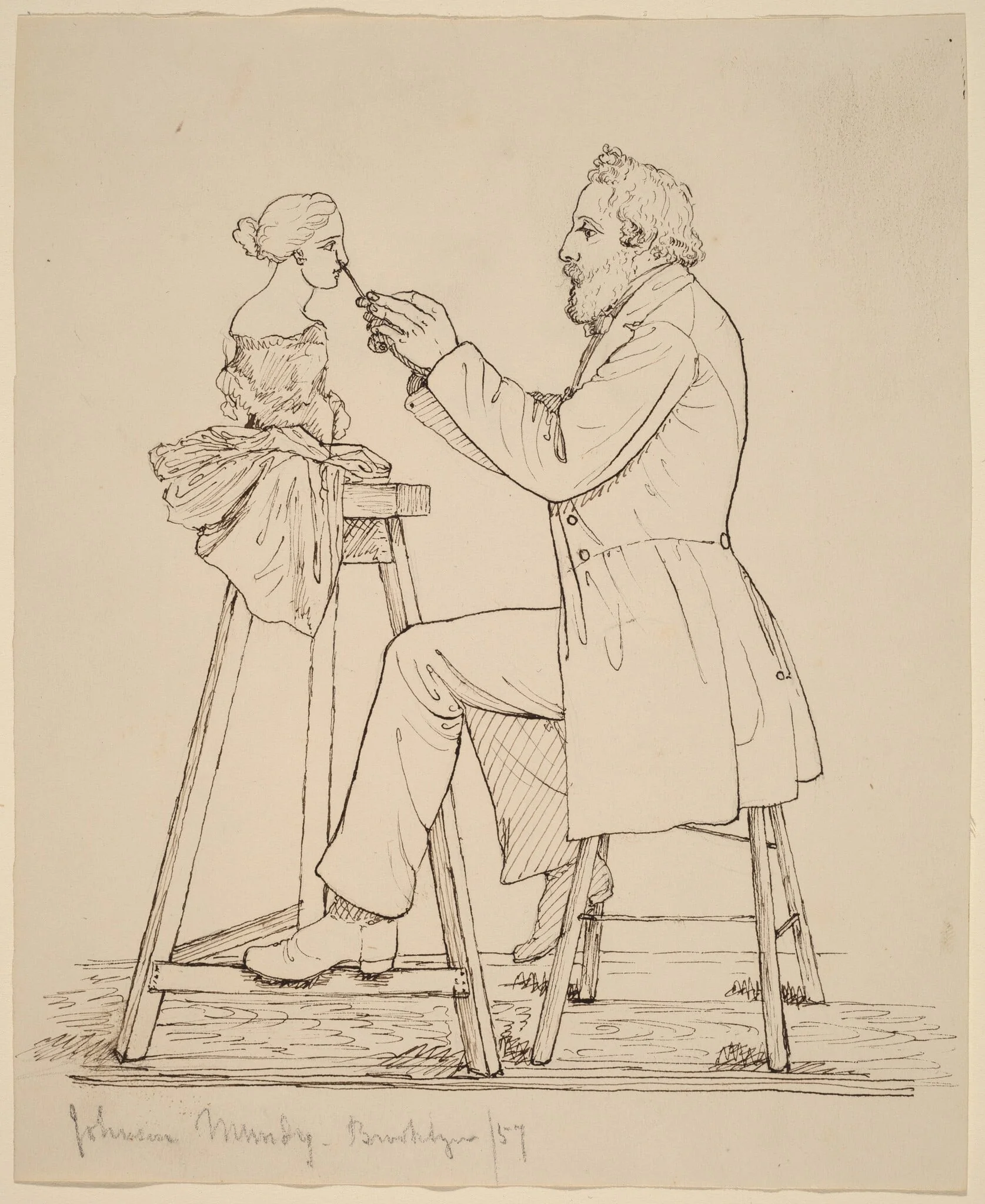 Johnson Mundy, Sculptor, detail