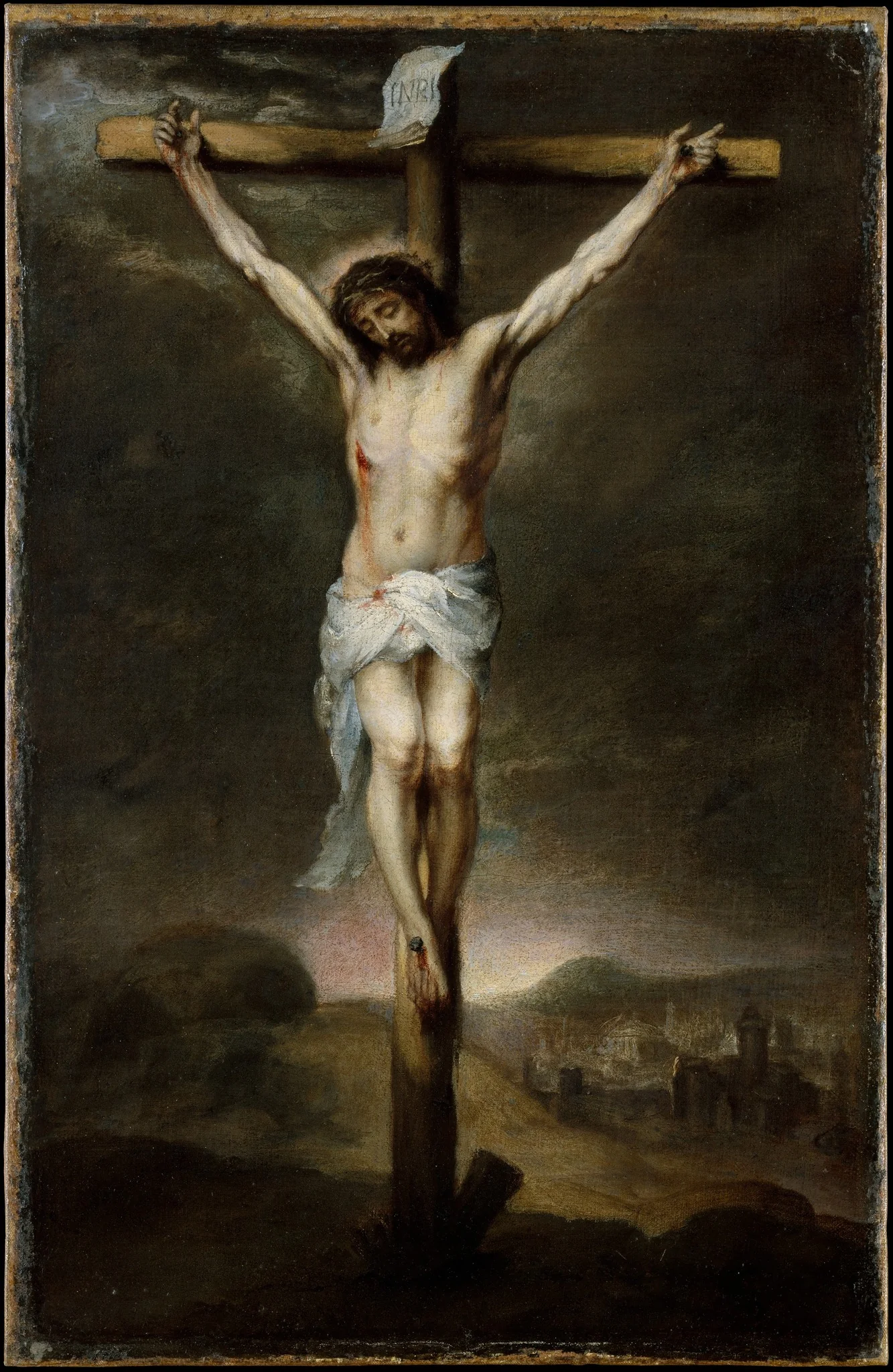 The Crucifixion, detail