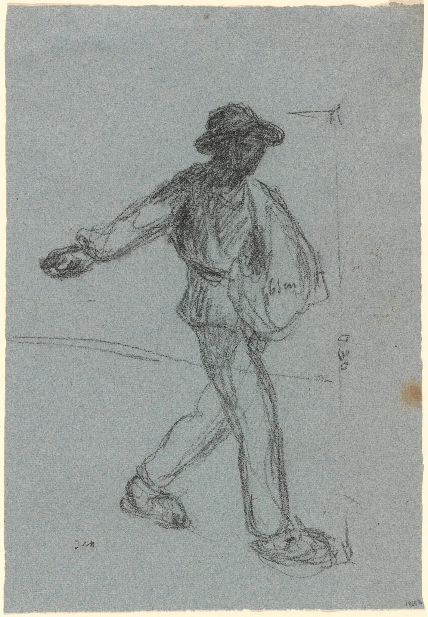 The Sower, detail