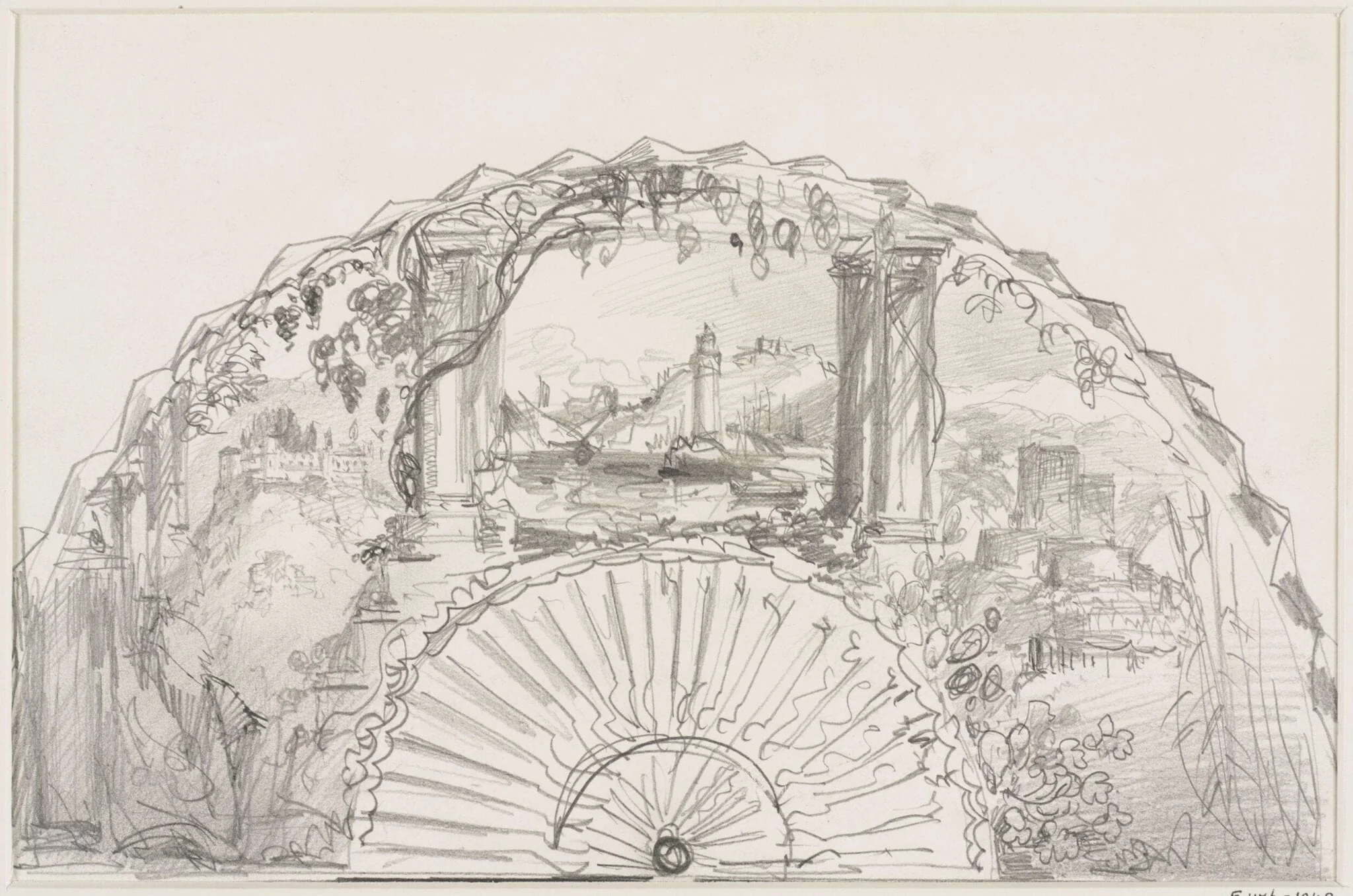 Fan design, detail