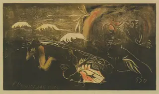 The Universe is Created (L'Univers est créé), by Paul Gauguin, ink, 1894