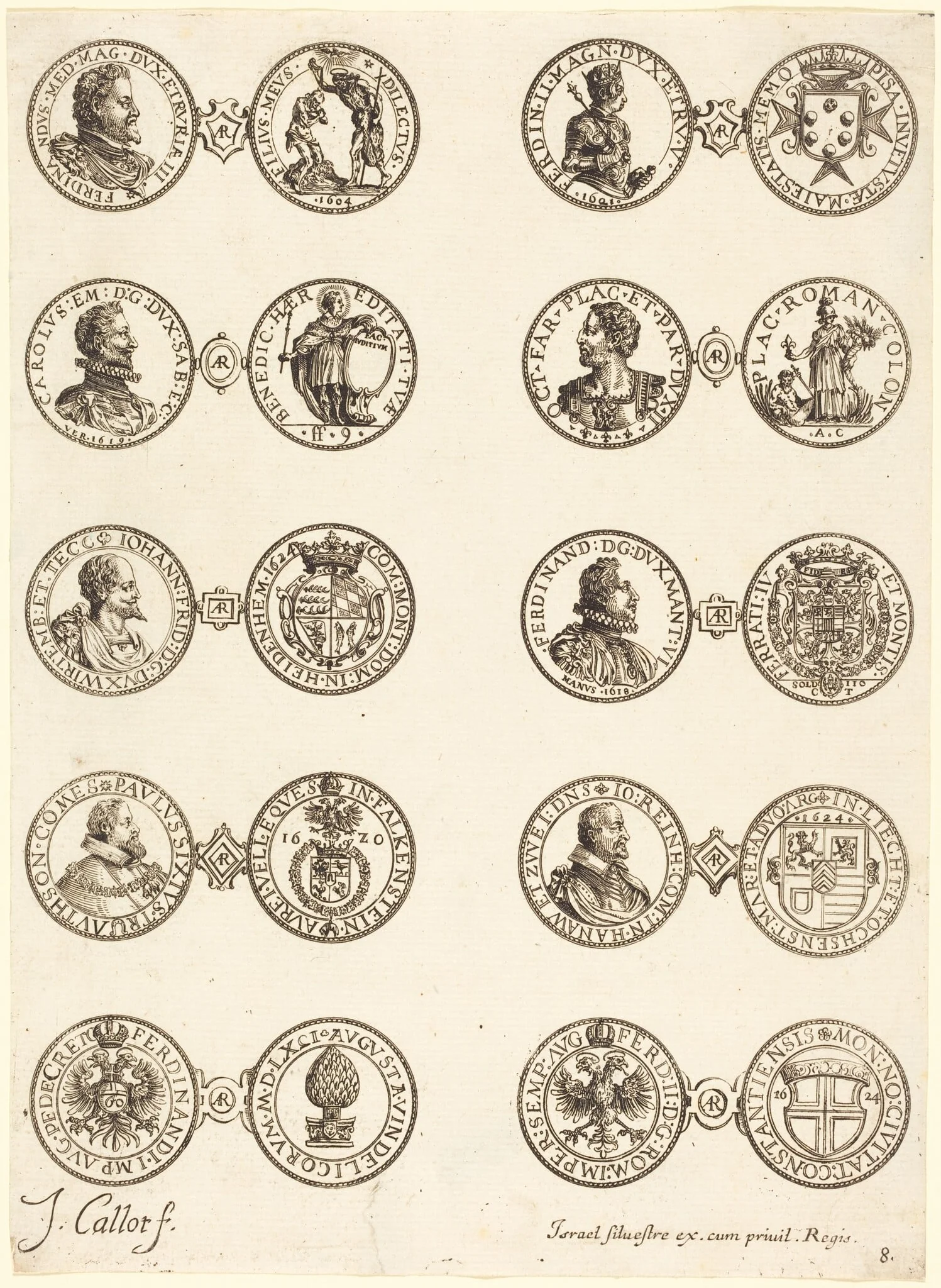 Coins [plate 8], detail